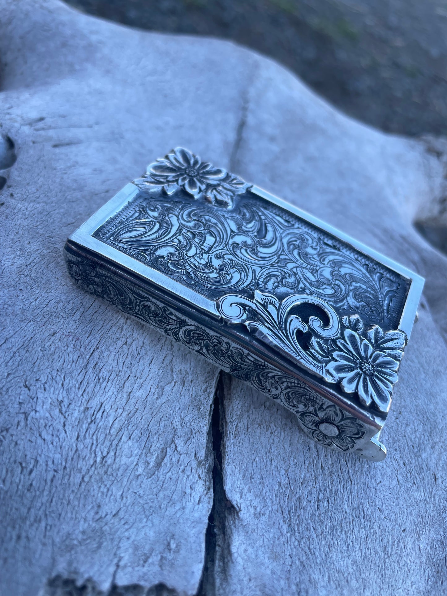 Floral Box Buckle