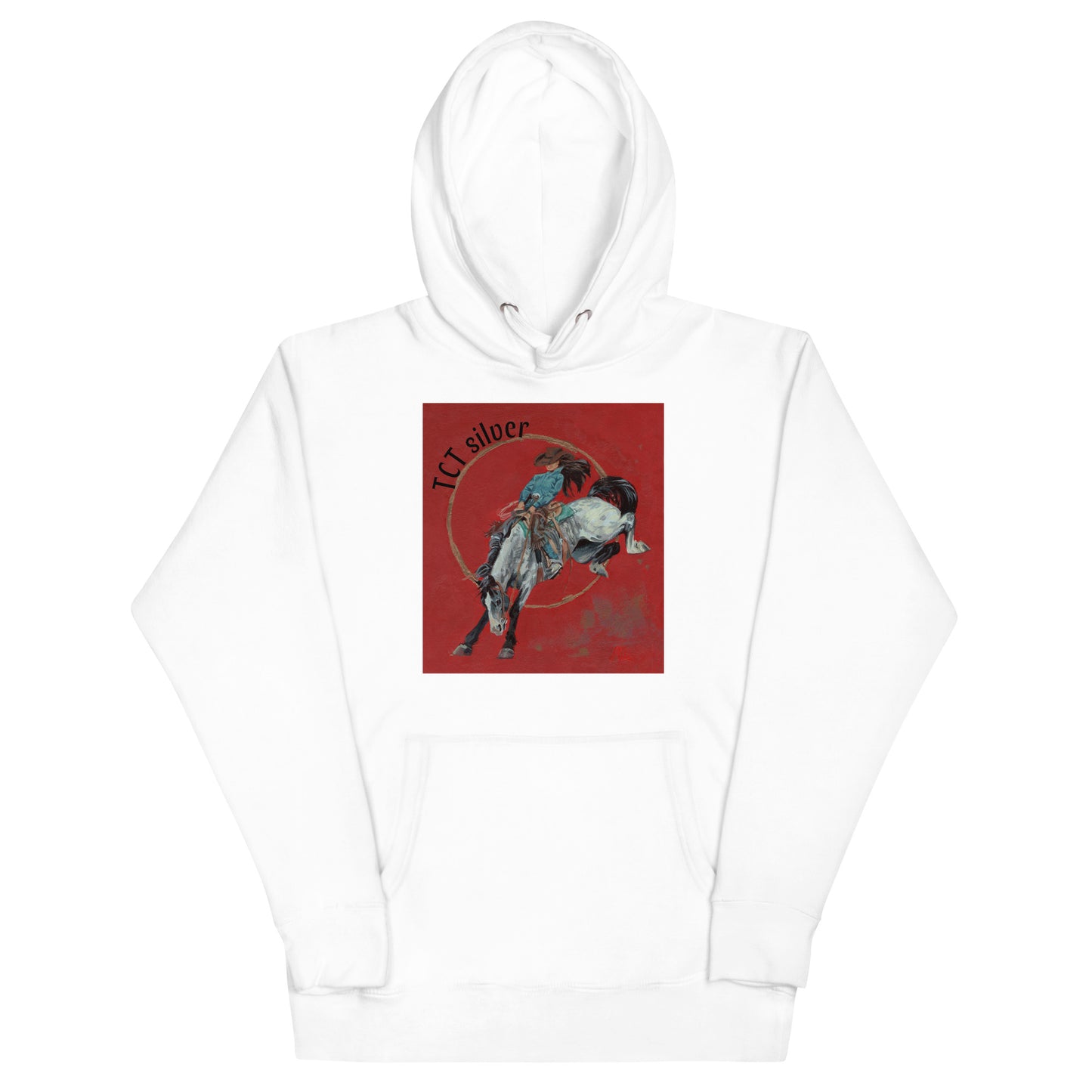 TCT Silver Bronc hoodie