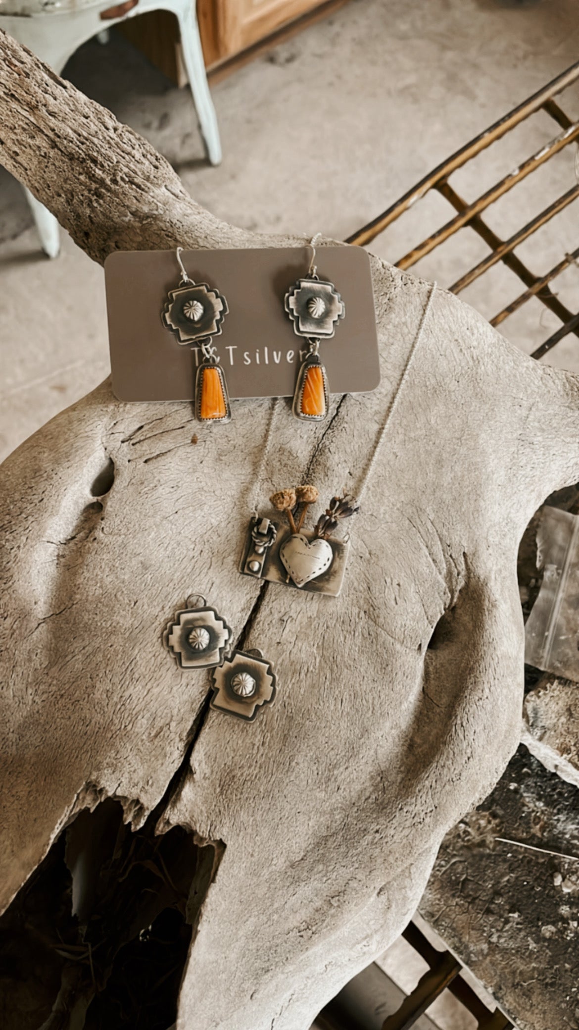 Spiny Southwest Earrings