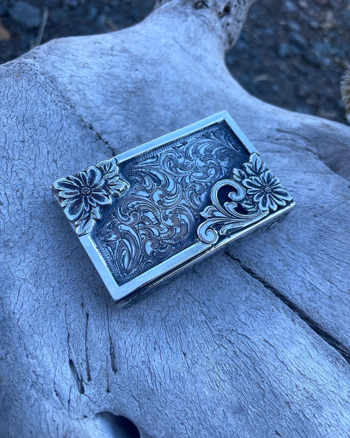 Floral Box Buckle