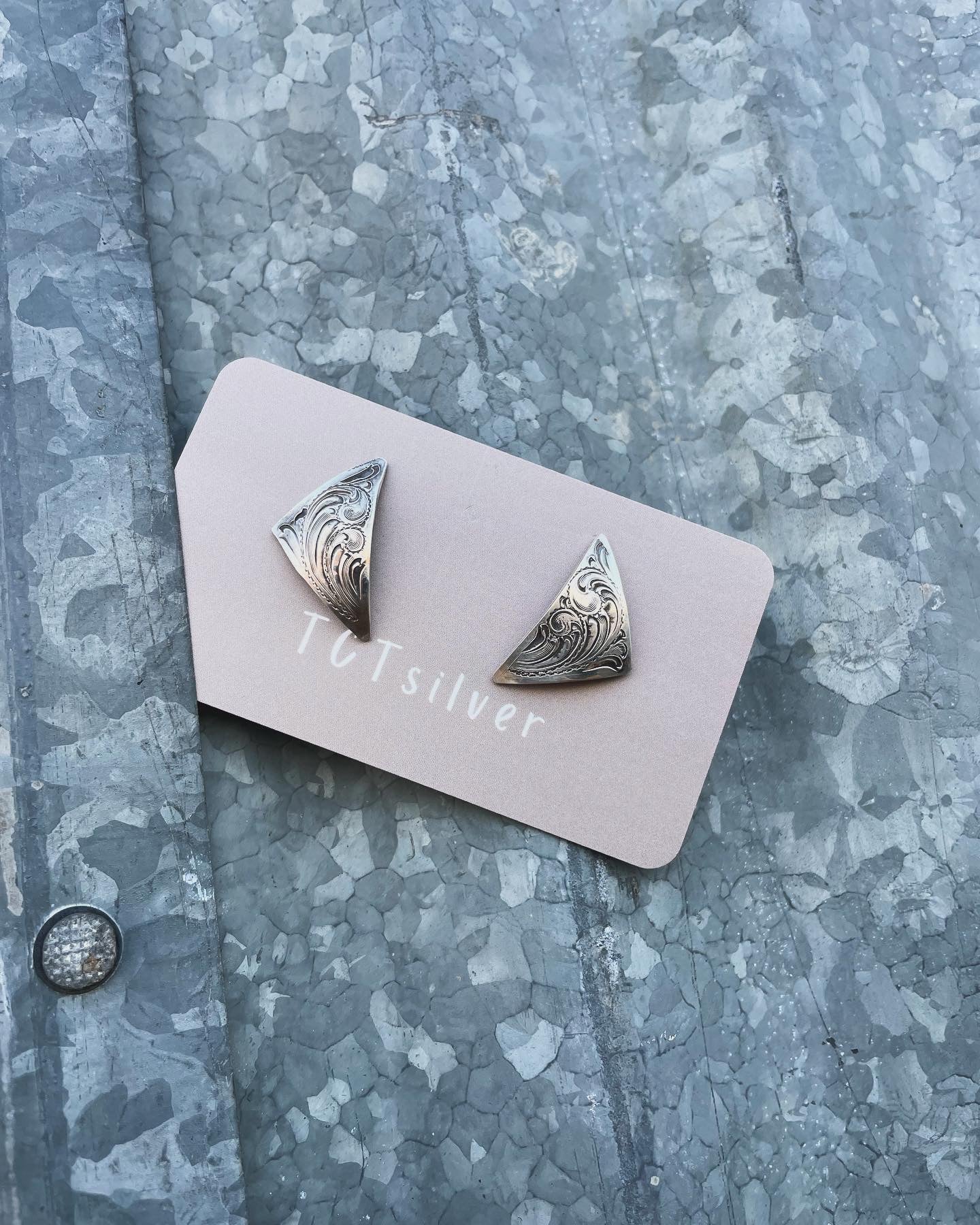 Triangle Studs