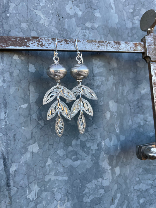 Leaf Drop Earrings