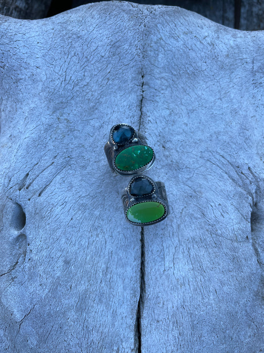 Bottom Green Luck Ring