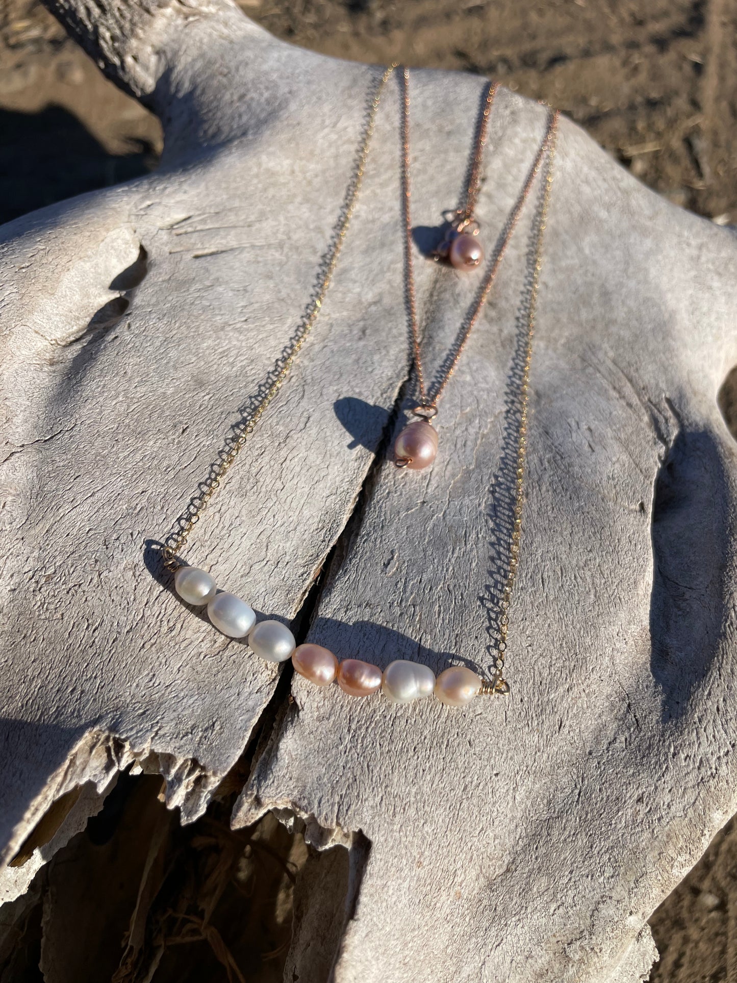 3 Pearl Necklace