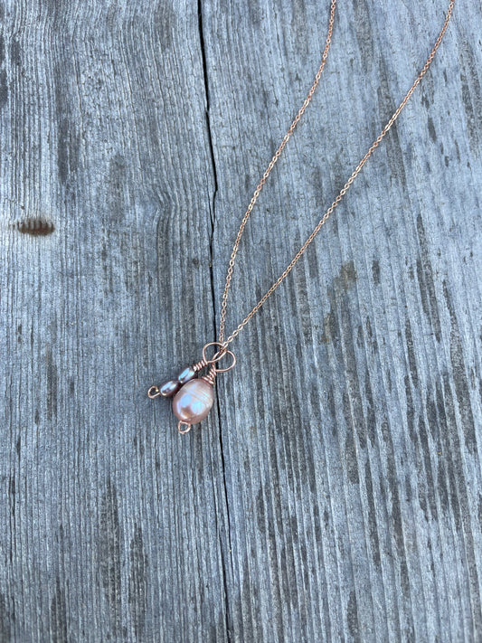 3 Pearl Necklace