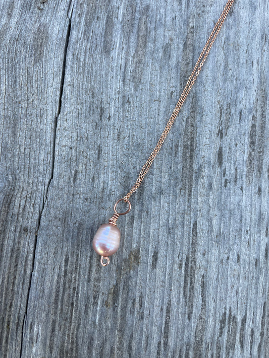 Single Pearl Necklace