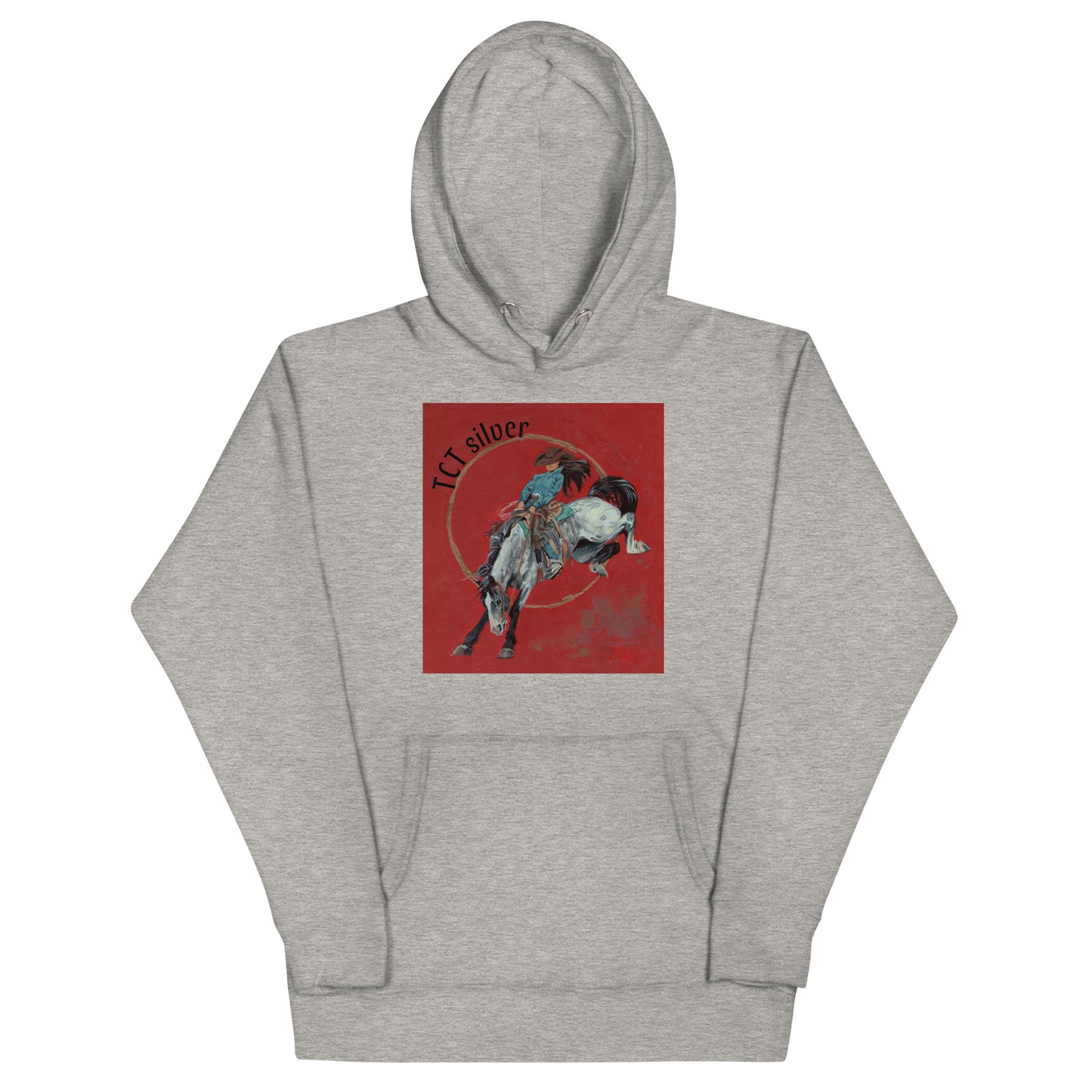 TCT Silver Bronc hoodie